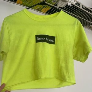 Neon Crop Top